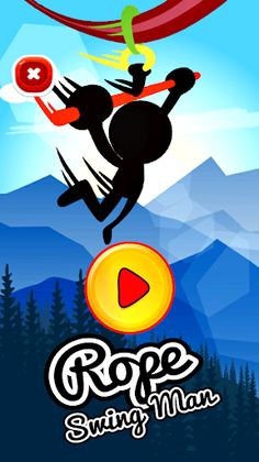 Rope Swing Man - Screenshot 1