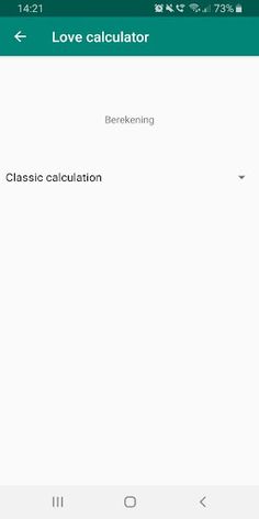 Liefdes calculator - Screenshot 2