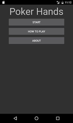 Poker Hands - Screenshot 1