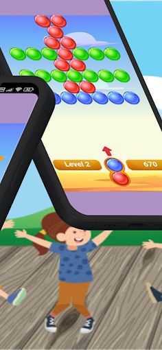 Sky Bubble Shooter : Rainbow - Screenshot 2