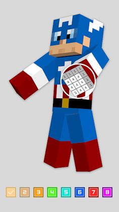 Skin Draw 3d-Craft Miner Skin - Screenshot 2