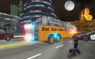Fire Truck Rescue Driving Sim - Screenshot 3