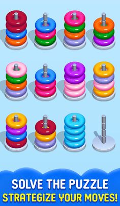 Hoop Sort - Color Hoop Stack - Screenshot 3