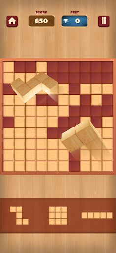 WoodLuck - Wood Block Puzzle - Screenshot 1