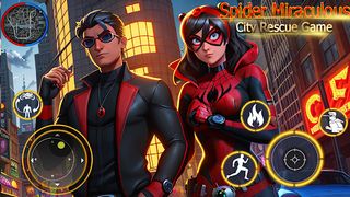 Spider Fight : Miraculous Town - Screenshot 3