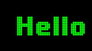LED screen text - Screenshot 2