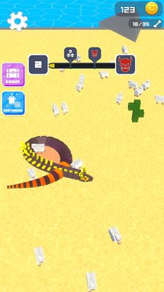 Crusher snake: Sneaky Snake - Screenshot 1