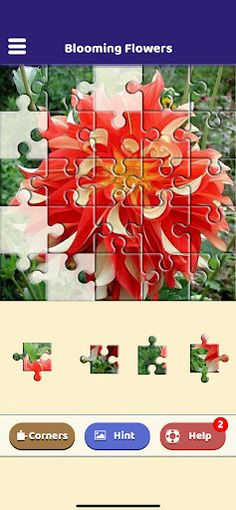 Blooming Flowers Puzzle - Screenshot 3