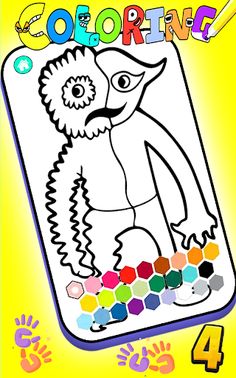 Garten of BanBan 4 Coloring - Screenshot 1