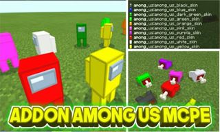 Mod Among Us and Skin for Mine - Screenshot 2