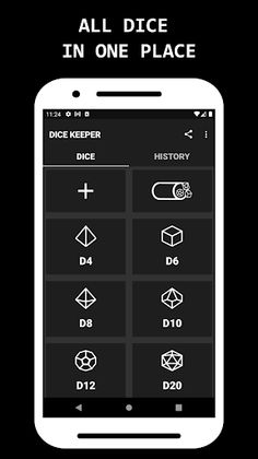 Dice Keeper: RPG Dice Roller - Screenshot 1