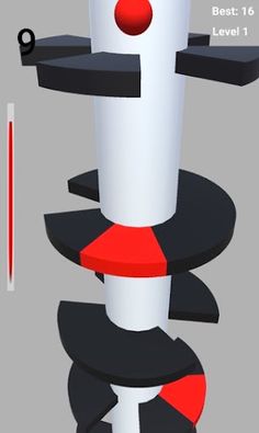 SpiralDropBall3D: Helix Stack - Screenshot 1