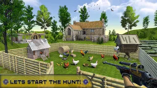 Chicken Hunting Challenge Game - Screenshot 1