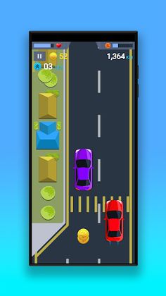 Car Driver 2D: car racing game - Screenshot 1