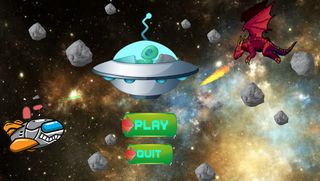 Space flappy jet hunter - Screenshot 1