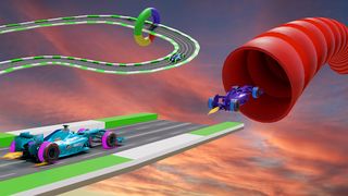 Formula Car - Cars Ramps Stunt - Screenshot 3
