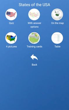 USA quiz - states, maps, flags - Screenshot 4