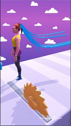 Hair challenge game - Screenshot 4