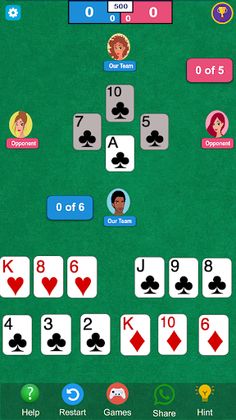 Spades Classic Card Game - Screenshot 1