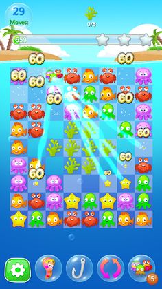 Happy Fish Ocean Match 3 Mania - Screenshot 1