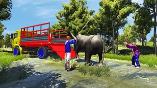 Animals Transport Truck Driver - Screenshot 2