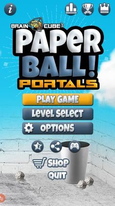 Paper Ball Portals - Screenshot 2