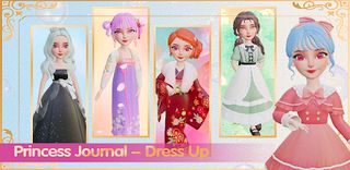 Princess Journal - Dress Up - Screenshot 2