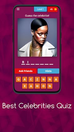 World Celebrities Quiz - Screenshot 1