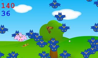 Slingshot. Birds - Screenshot 1