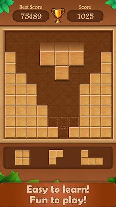 Wood Block Classic Puzzle - Screenshot 1