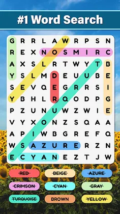 Word Search: Word Find - Screenshot 1
