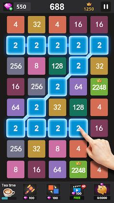 2248 - 2048 puzzle games - Screenshot 2
