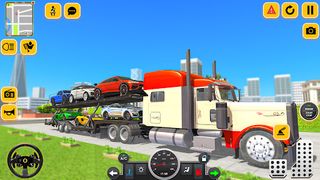 Trailer Truck Car Transporter - Screenshot 1