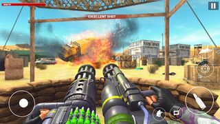 Army Gun Simulation War Games - Screenshot 1