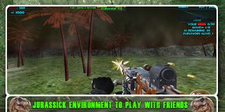 Dinosaur Jurassic hunter - Screenshot 1
