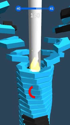 Stack Crash - Fire 3D Ball - Screenshot 3