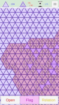 Trian - Triangle Minesweeper - Screenshot 1