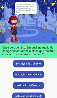 Quiz: Programação em Blocos - Screenshot 2