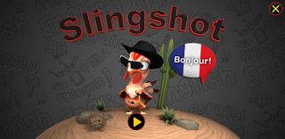Learn French Words Slingshot - Screenshot 1