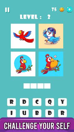 4 Pics 1 Word Fun Quiz Games - Screenshot 1