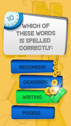 Spelling Quiz English Words - Screenshot 2