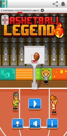 O Aventureiro Azul Basketball - Screenshot 2