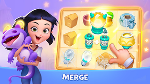 Lucy’s Ville: Fabulous Merge - Screenshot 1