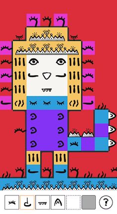 Silly Face Builder Toy - Screenshot 1