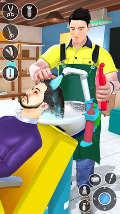 Hair Tattoo: Barber Salon Game - Screenshot 3