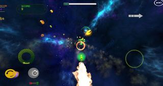 Asteroid in space - Screenshot 2