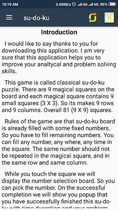 Sudoku Puzzle - Screenshot 1