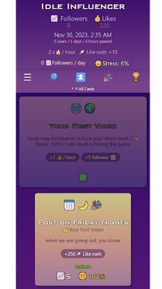 Idle Influencer: Hype Factory - Screenshot 2