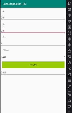 Luas Trapesium - Screenshot 1