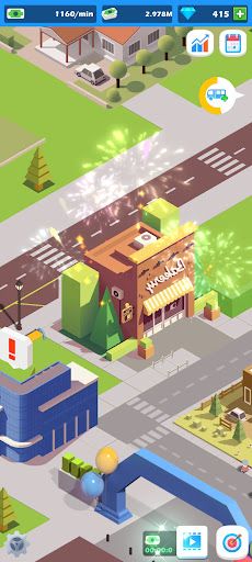 Idle Commercial Street Tycoon - Screenshot 1